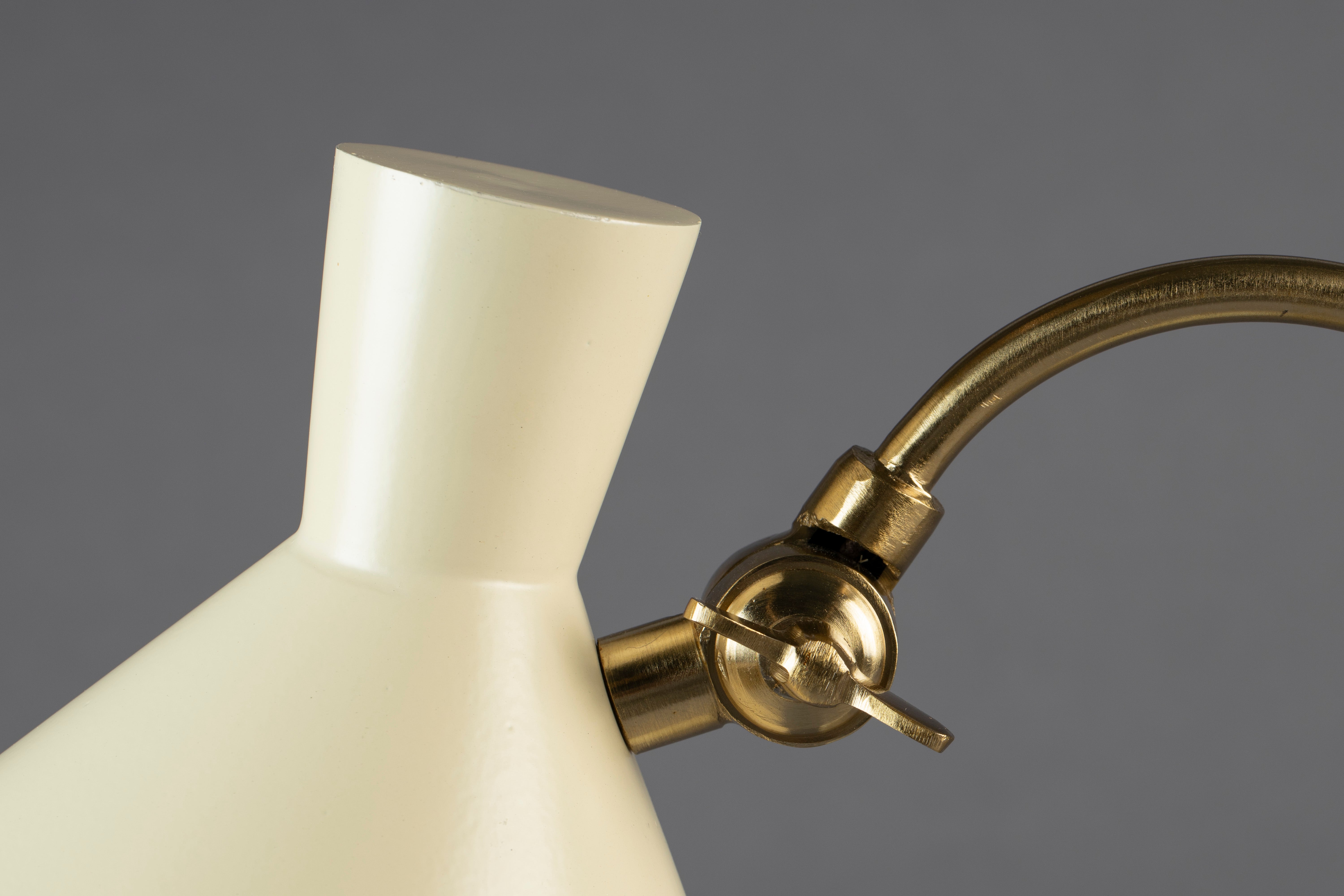 Dutchbone Gaia Ivory & Gold Table Lamp